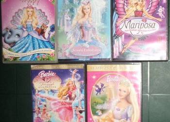 6x Świat Barbie- filmy VCD i DVD, z jeziora łabędziego na sprzedaż  Rzeszów