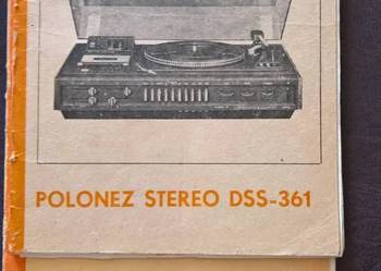 Instrukcje Serwisowe  Radiomagnetofon RMS-451,Polonez na sprzedaż  Wrocław