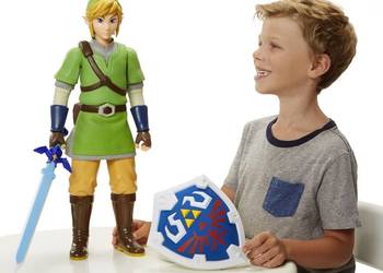 Duża Figurka Link 50 cm Legend of Zelda Nintendo Miecz na sprzedaż  Mogilany