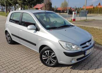 Hyundai Getz Lift 1.4 2005r Klimatyzacja Długie Opłaty Ekonomiczny, używany na sprzedaż  Jasło