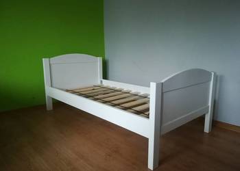 Łóżko drewniane 80x180 biale dzieciece na sprzedaż  Warszawa