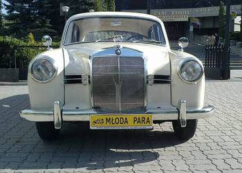 Zabytkowy Mercedes W120 z 1957 roku śluby-wolne terminy na sprzedaż  Warszawa