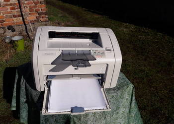 Drukarka laserowa HP LASERJET 1018 tanie drukowanie na sprzedaż  Miłosław