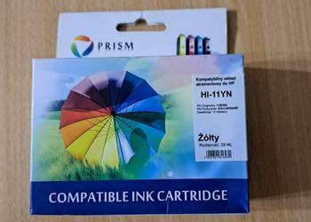 PRISM HP Tusz nr 11 C4838A Żółty 28ml na sprzedaż  Zielona Góra