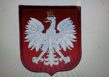 GODŁO na mundur galowy naszywka ORZEŁEK 55x66, używany na sprzedaż  Ostrołęka