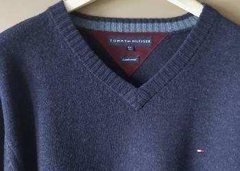 Używany, Tommy Hilfiger sweter XXL  100% lambs wool  męski na sprzedaż  Lublin