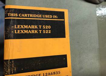 Toner Lexmark T 520 / 522 na sprzedaż  Wałbrzych