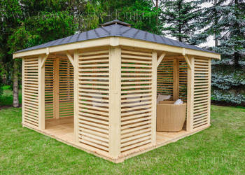 Domek drewniany Altana ogrodowa Roma 1 3x4m - Producent, używany na sprzedaż  Warszawa