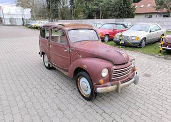 Fiat 500C Topolino Belvedere, Projekt do renowacji, Sprawny. na sprzedaż  Zgierz
