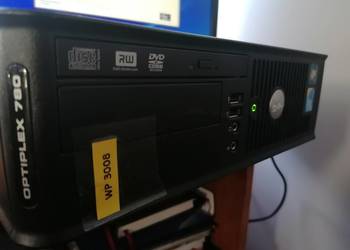 Zestaw DELL Optiplex 780 + Monitor HP - (nr. inw. WP 3008), używany na sprzedaż  Lublin