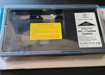 Kaseta matka VHS.konwerter na mniejsze kasety VHS, używany na sprzedaż  Halinów