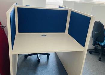 2x Biurko komputerowe boks stanowisko call center kafejka internet na sprzedaż  Warszawa