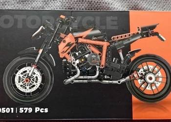 Używany, Klocki jak LEGO technic motor motocykl KTM Duke Harley na sprzedaż  Katowice