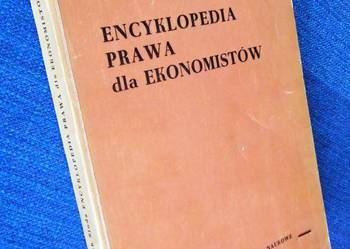 ENCYKLOPEDIA PRAWA DLA EKONOMISTÓW - SIUDA F.A. na sprzedaż  Goleniów