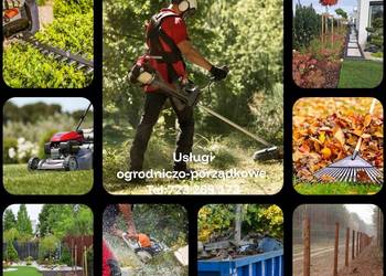 Używany, Usługi ogrodniczo - porządkowe, koszenie trawy, ogrodzenia leśne na sprzedaż  Kock