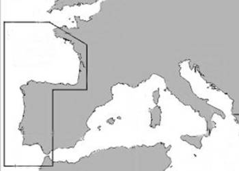 Mapa C-MAP NT+ English Channel to Gibraltar, jacht morski na sprzedaż  Jelenia Góra