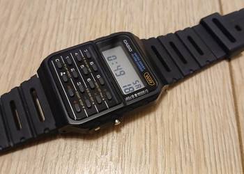 ZEGAREK CASIO CA-53 - VINTAGE Z LAT 90-TYCH, Z KALKULATOREM, używany na sprzedaż  Bielsko-Biała