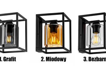 KINKIET ŚCIENNY NOWOCZESNY RETRO LOFT industrial kolory na sprzedaż  Choroszcz