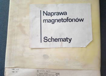 Schematy magnetofonów UNITRA Etiuda, Koncert, Finezja i inne na sprzedaż  Kąty Wrocławskie