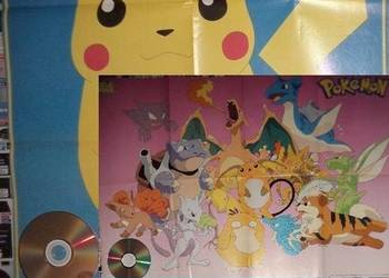 plakat gaming poster żółty kurczak Pokemon Pikachu - 2001 na sprzedaż  Rzeszów