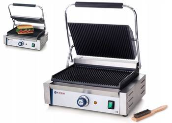 Grill kontaktowy PANINI - ryflowany, Hendi 263655, używany na sprzedaż  Pszczyna