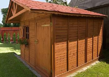 # DOMEK NARZĘDZIOWY OGRODOWY DREWNIANY 3x3 DACH DWUSPADOWY PRODUCENT na sprzedaż  Kielce