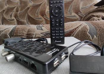 Używany, Linux Mini tuner satelitarny HDTV SUMMIT SCT 6400 COMBO na sprzedaż  Olesno