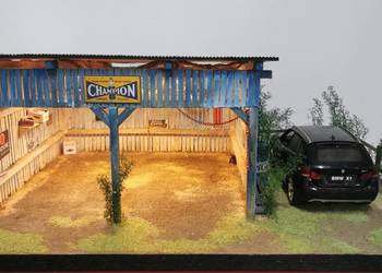 Diorama 1:18 Makieta autoart kyosho norev solido gtspirit otto bmw gts na sprzedaż  Kraków