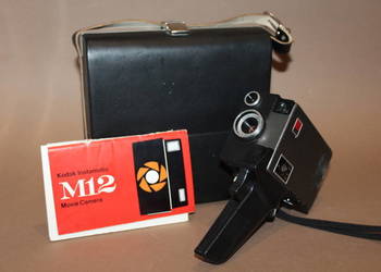 Używany, Kamera video marki Kodak M12 w etui 8 mm Fiaf na sprzedaż  Szczecin