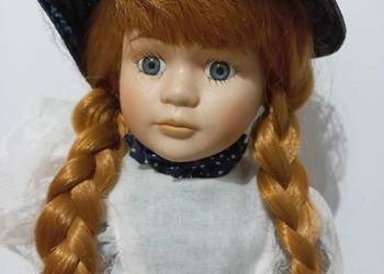 Piękna kolekcjonerska lalka porcelanowa -ręcznie malowana na sprzedaż  Inowrocław