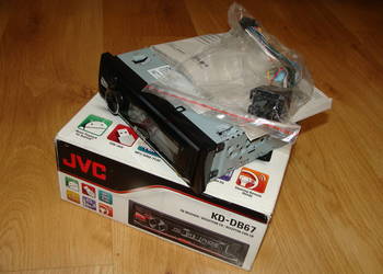 Radio JVC KD-DB67 CD MP3 TUNER DAB AUX, używany na sprzedaż  Wieluń