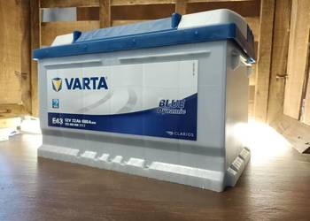 Akumulator  72Ah 680A Varta Blue Dynamic E43 na sprzedaż  Koszalin