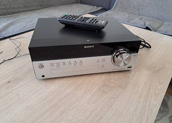 Używany, Wieża Sony CMT-SBT100B DAB DAB+ Radio FM CD Bluetooth USB AUX NFC na sprzedaż  Radom