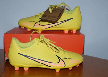 BUTY PIŁKARSKIE NIKE JR MERCURIAL VAPOR 15 CLUB FG/MG 36 DJ5958 780, używany na sprzedaż  Toruń