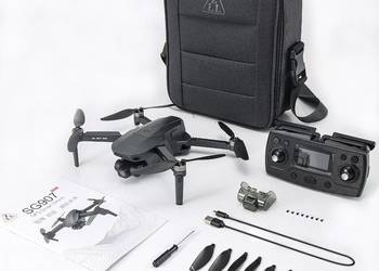 Dron SG907 MAX gimbal 4K GPS 2-kamery app torba NOWY PL 24h na sprzedaż  Pobiedziska