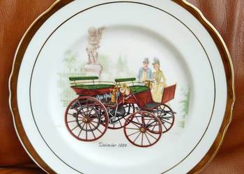 Używany, Angielska porcelana - talerz dekoracyjny Daimler 1886 na sprzedaż  Warszawa