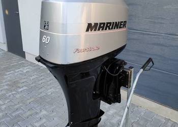Silnik zaburtowy Mariner 60 KM 4-suw stopa L Film na sprzedaż  Gryfino