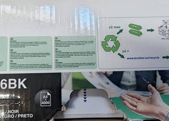 Toner Brother TN-326BK czarny,zwiększona pojemność, oryginał na sprzedaż  Kraków
