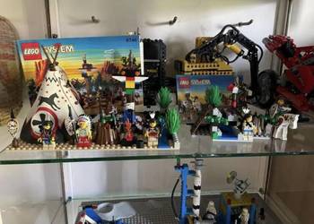 Lego system 6746 indianie 6718 western tipi rzeka mix na sprzedaż  Kędzierzyn-Koźle