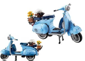 Klocki skuter VESPA 125 Piaggio 1106-klocków Technic na sprzedaż  Pobiedziska