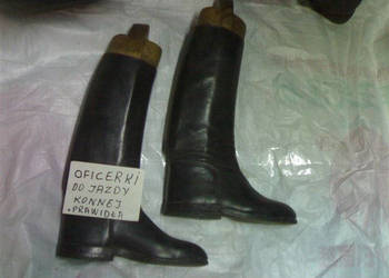 Buty oficerki wojskowe z prawidłami, rozmiar 42 na sprzedaż  Łódź