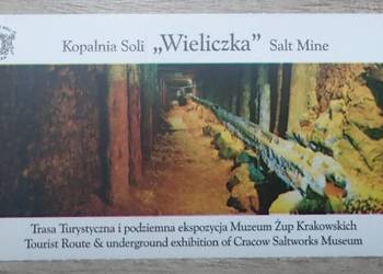 Bilet kolekcjonerski: Wstęp do kopalni soli w Wieliczce na sprzedaż  Tarnów