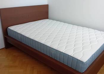Łóżko dwuosobowe Ikea Malm z materacem NOWE, używany na sprzedaż  Warszawa