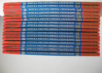 Oxford - Wielka Encyklopedia Geografii, komplet 16 tomów na sprzedaż  Poznań