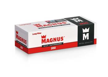 Gilzy Papierosowe MAGNUS 200 długi filtr 20mm na sprzedaż  Radom