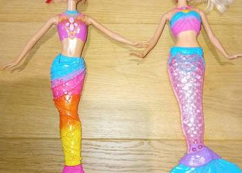 Barbie lalki syrenki, używany na sprzedaż  Janków Przygodzki