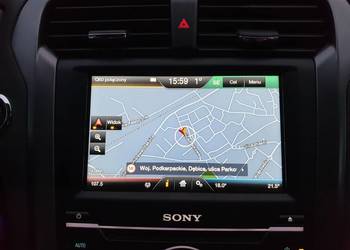 Używany, Mapa Europy Polski Ford Sony SYNC 2 F12 2024 Kuga Mondeo na sprzedaż  Dębica
