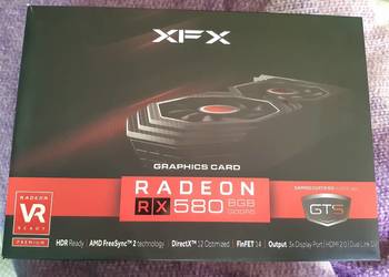 Karta graficzna Radeon rx 580 8 GB DDR5 na sprzedaż  Kraków