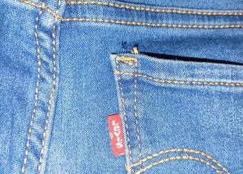 Legginsy jeansowe dziewczęce marki Levis, używany na sprzedaż  Bytom