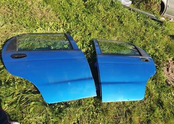Drzwi tylne prawe lub lewe bez rdzy niebieskie Daewoo Matiz m100 na sprzedaż  Kraków
